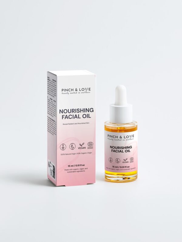 Organic Nourishing Facial Oil - 15 ml