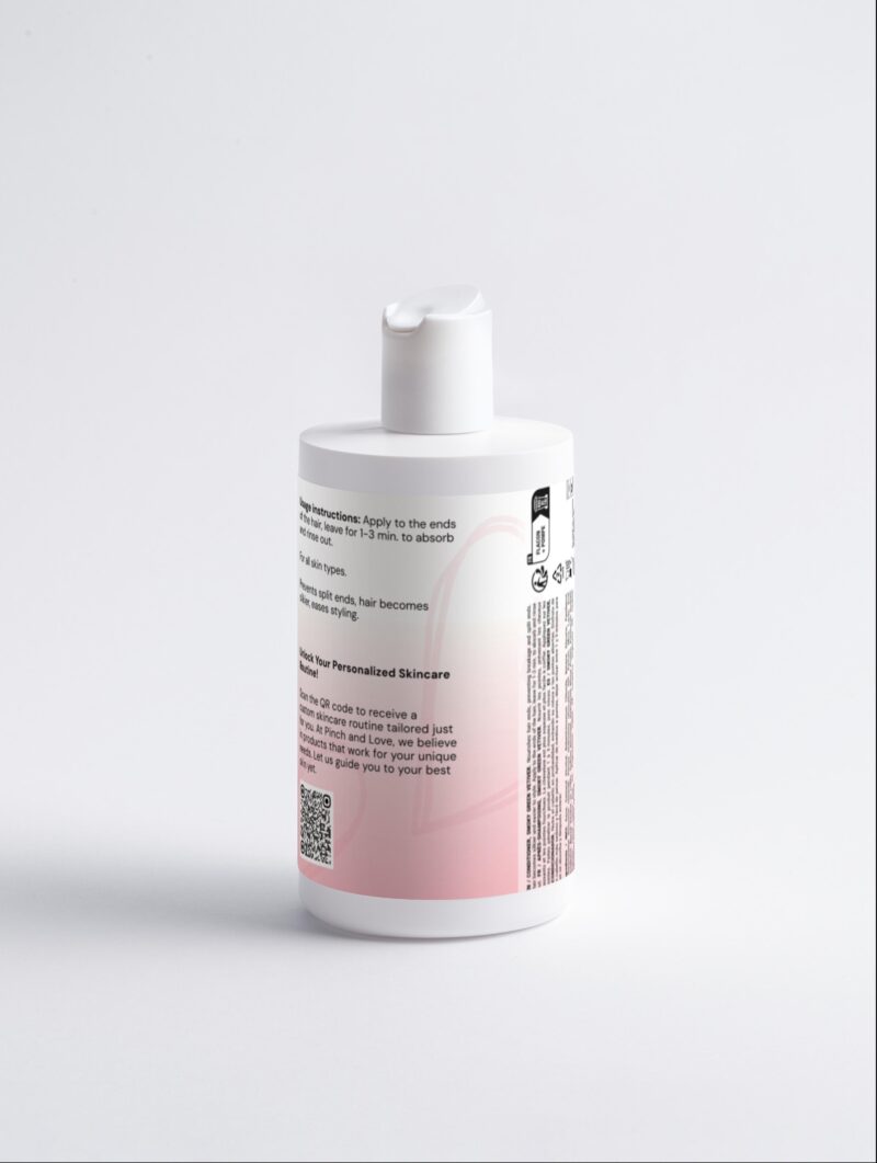 Glossy Smoky Green Vetiver Conditioner for Nourished, Silky Hair with Organic Ingredients - Image 2